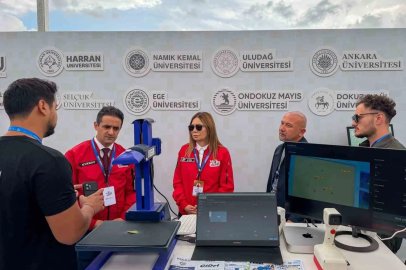 Rektör Aydın TEKNOFEST’te TÜME’nin otonom çiftliğini inceledi: Bir benzeri de OMÜ’de hayata geçiyor
