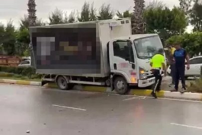 Direksiyon başında fenalaşan sürücü refüje çıktı
