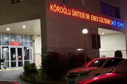 Bolu’da sinir krizi geçiren şahıs kendini bıçakla yaraladı
