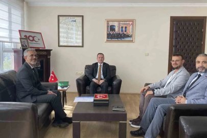 Şehit ailelerinden Kaymakam Sönmezel’e ziyaret
