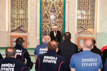 Denizli Büyükşehir’den kahraman itfaiyecilere vefa
