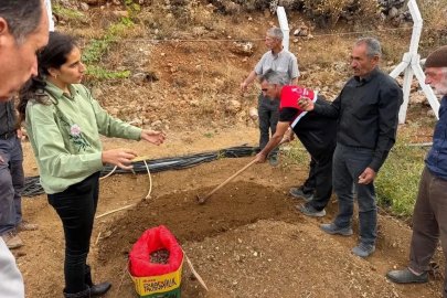 Çelikhan’da 10 üreticiye 90 kilogram salep yumrusu dağıtıldı
