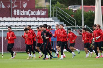 Ümit Milli Takımı, Macaristan maçı hazırlıklarını tamamladı
