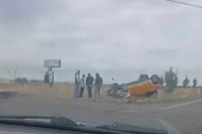 Diyarbakır’da kamyon ile taksi çarpıştı: 1 yaralı
