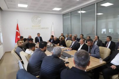 Taşımalı eğitimle ilgili çalışmalar toplantıda görüşüldü
