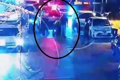 Boğazına yemek kaçan vatandaşın imdadına polis yetişti

