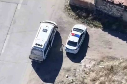 Ara sokaklara kaçtı, dron takibinden kurtulamadı: 11 bin 629 lira ceza
