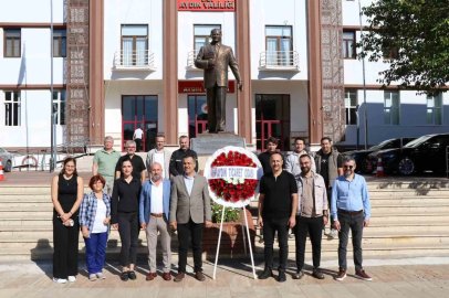 Aydın’da Sigorta Haftası çelenk töreniyle kutlandı
