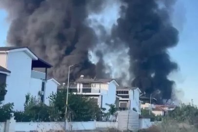 Aydın’da pazar yeri yangını
