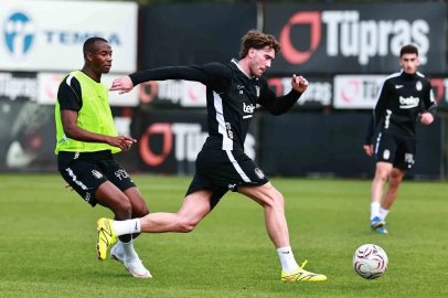 Beşiktaş, Kocaelispor maçı hazırlıklarını sürdürdü
