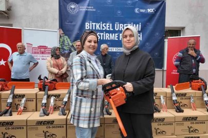 Fındıkta verim ve kalite için ekipman desteği
