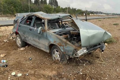 Elazığ’da Tofaş marka araç takla attı: 1 ölü
