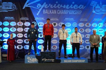 Manisalı güreşçi Balkan Şampiyonu oldu
