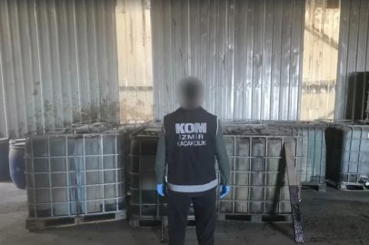 İzmir’de katı atık tesisine kaçak akaryakıt baskını
