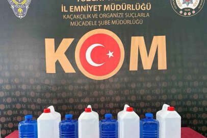 Yozgat’ta 30 litre kaçak etil alkol ele geçirildi

