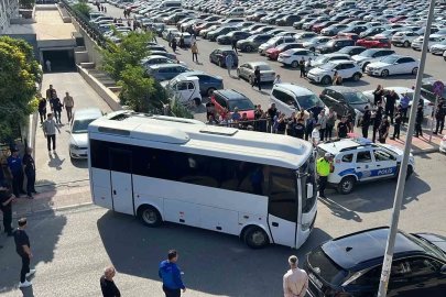 Mersin’deki operasyonda tutuklanan Vahap  Seçer’inde aralarında olduğu 34 şüpheli  cezaevine gönderildi
