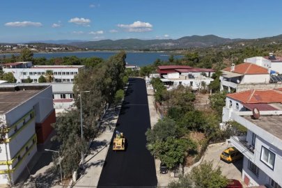 Bodrum’da asfalt çalışmaları devam ediyor
