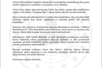 İstanbul’da 1 öğrencinin hayatını kaybettiği olayın şüphelisi yakalandı

