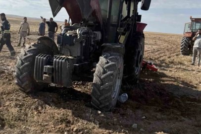 Kulu’da yanan traktörde maddi hasar oluştu
