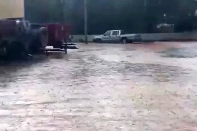 Gaziantep’te etkili olan dolu ve sağanak hayatı olumsuz etkiledi
