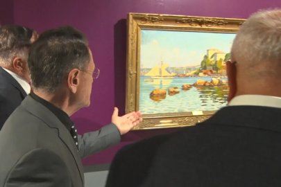 Harita çiziminden sanat eserlerine: Asker ressamların Türk dünyasına uzanan sanat sergisi
