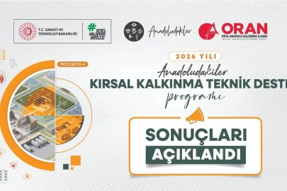 Anadoludakiler Kırsal Kalkınma Teknik Destek Programı’nda 6 proje başarılı bulundu

