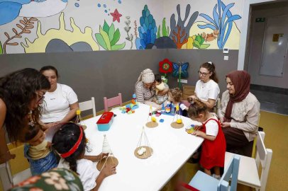 Mersin’de oyun atölyeleri çocukların gelişimine katkı sağlıyor
