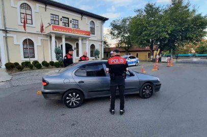 Muratlı’da polisten sıkı denetim
