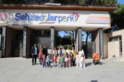 Minik misafirler Şehzadelerpark’ta hem öğrendi hem eğlendi
