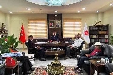 Faik Güngör Ortaokulundan din görevlilerine anlamlı ziyaret
