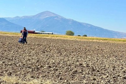 Bolvadin’de tarım arazileri tespit çalışması sürüyor
