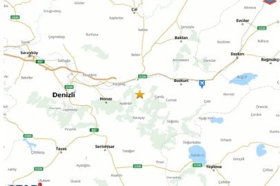 Denizli 3.9 ve 6 artçı ile sallandı
