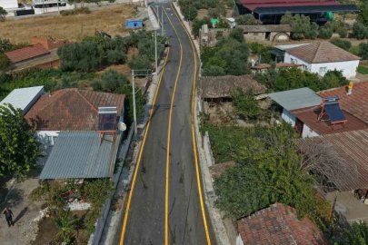 Dereköy’de ulaşım konforunu artıracak çalışma tamamlandı
