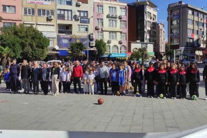 Burhaniye de Amatör Spor Haftası törenle başladı
