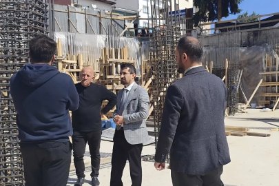 Aydıntepe Merkez Camii inşaatında çalışmalar sürüyor

