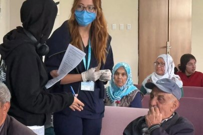 Huzurevi sakinlerine ağız ve diş sağlığı taraması
