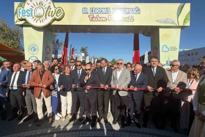 3. Edremit Festolive Zeytinyağı Tadım Festivali başladı
