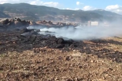 İslahiye’de anız yangını söndürüldü
