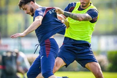 Trabzonspor, Samsunspor maçı hazırlıklarını tamamladı
