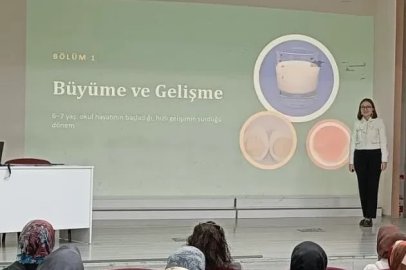 Velilere sağlıklı beslenme çantası eğitimi
