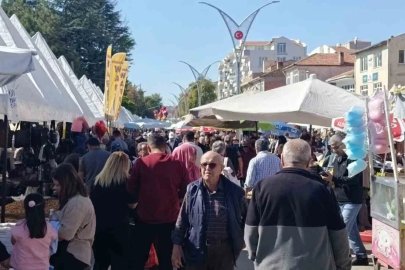 Kaman’da ceviz festivali alanı panayır alanına döndü
