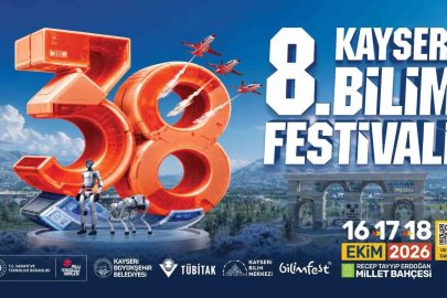 BİLİMFEST Kayseri’de havacılık ve gökyüzü şöleni yaşanacak
