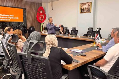 Şırnak’ta STK’lara AB standartlarında kapasite geliştirme eğitimi
