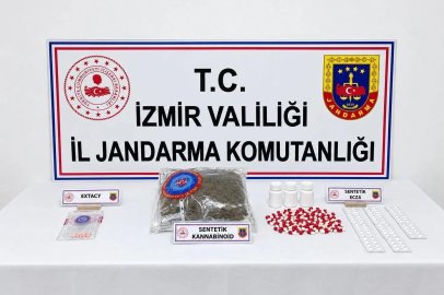 İzmir’de jandarmadan uyuşturucu ve kaçak sigara operasyonu: 2 tutuklama
