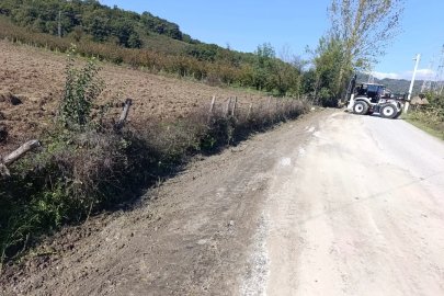 Kemerkasım’da yağmur sularına karşı önlem
