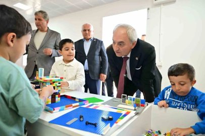 Mavi Dünya Parkı özel çocuklara destek oluyor
