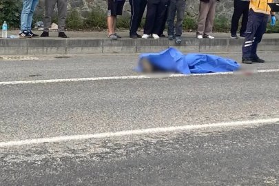 Tırın çarptığı motosiklet sürücüsü hayatını kaybetti
