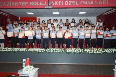 GKV Özel Okullarında Cambridge ve TOEFL sertifika töreni
