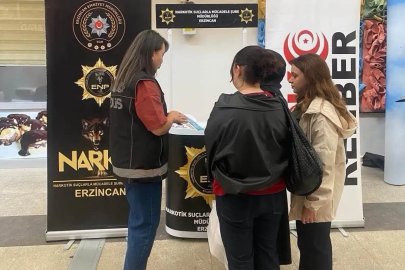 Emniyetten uyuşturucuya karşı farkındalık çalışması
