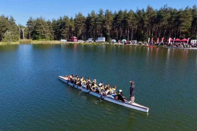 Gençlerin rotası Topuk Yaylası oldu, kano ve trekking yaptılar
